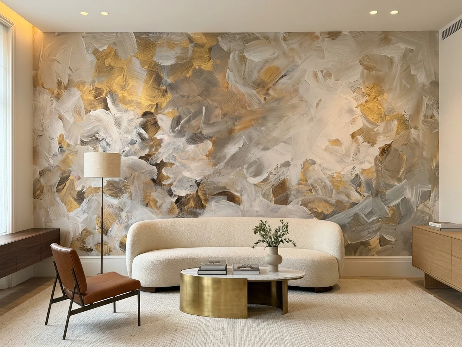 Abstract Brushwork u prostoru