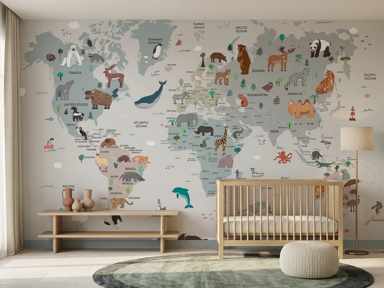 Animal World Map 2 u prostoru