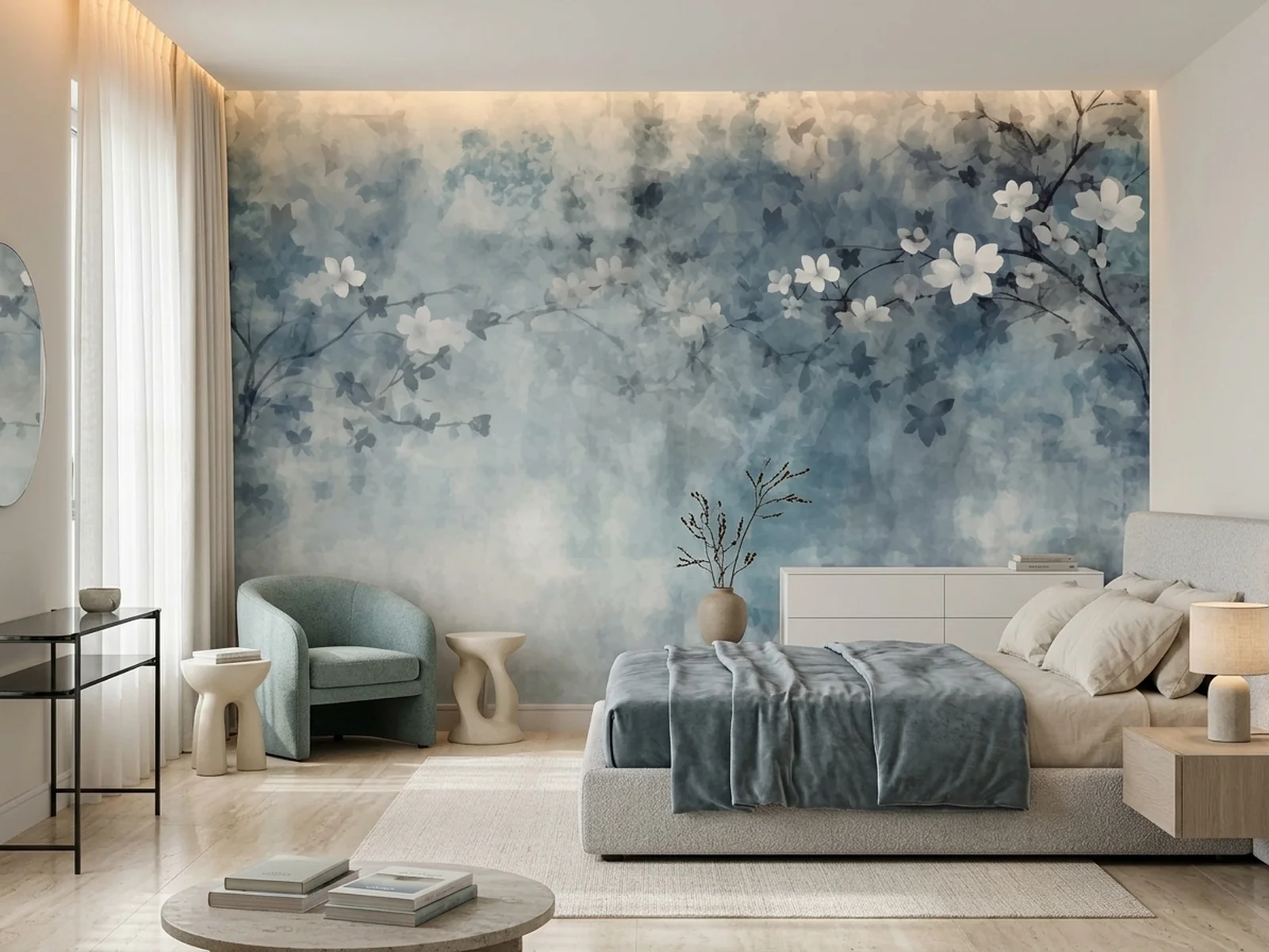 Blossoming Serenity u prostoru