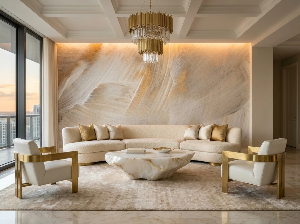 Brushstroke Elegance u prostoru