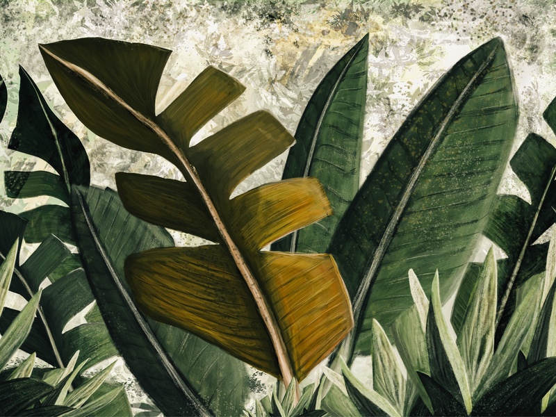Tropical Foliage Art