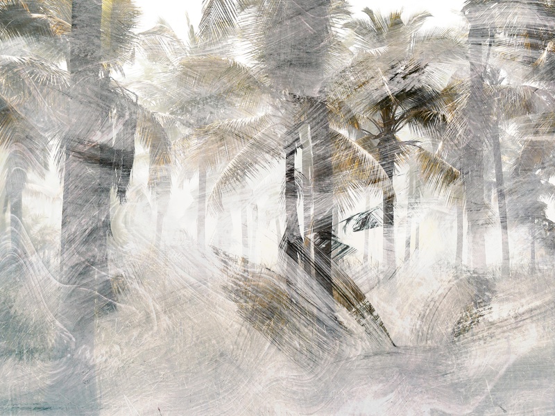 Mystical Palm Forest