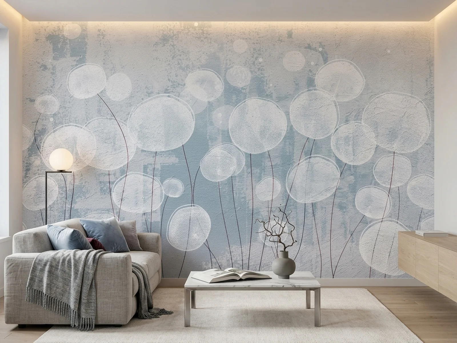 Ethereal Blooms v prostoru