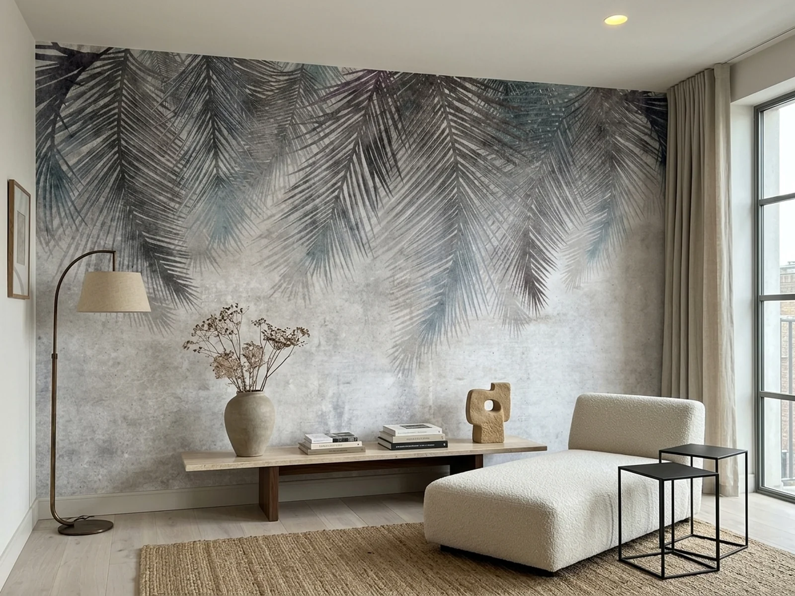 Ethereal Palm Art v prostoru