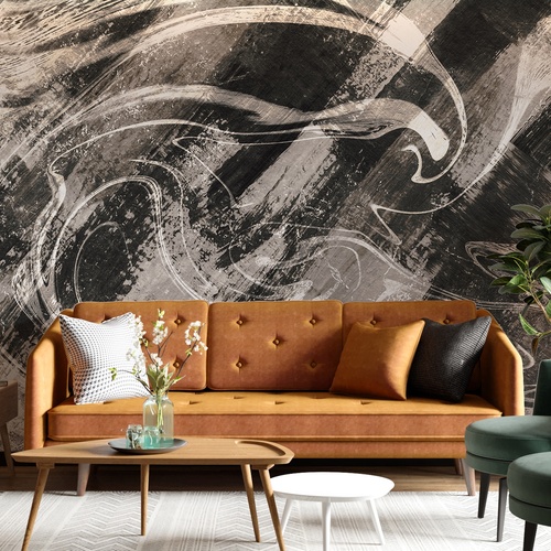 Abstract Monochrome Art