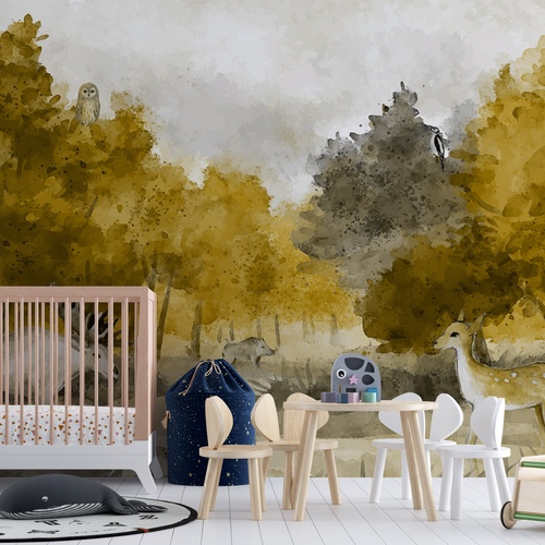 Serene Forest Scene