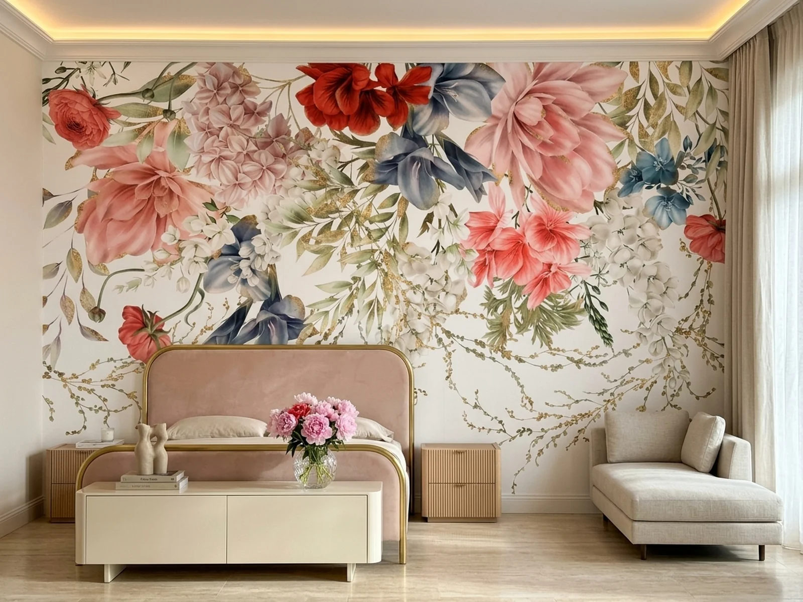 Floral Canopy u prostoru