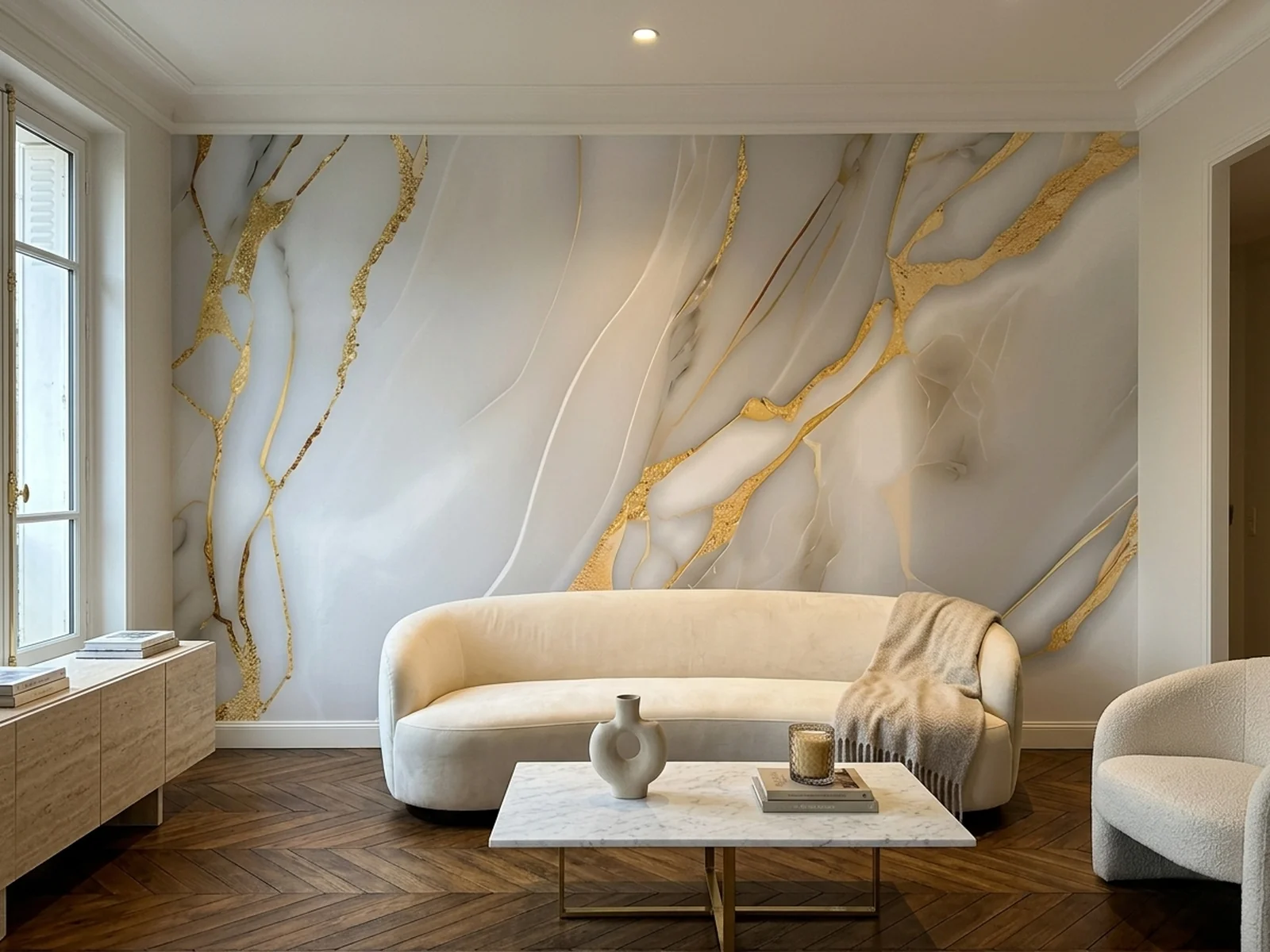 Gilded Marble u prostoru