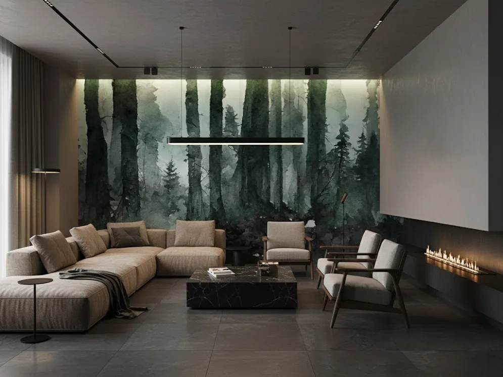 Enchanted Forest u prostoru