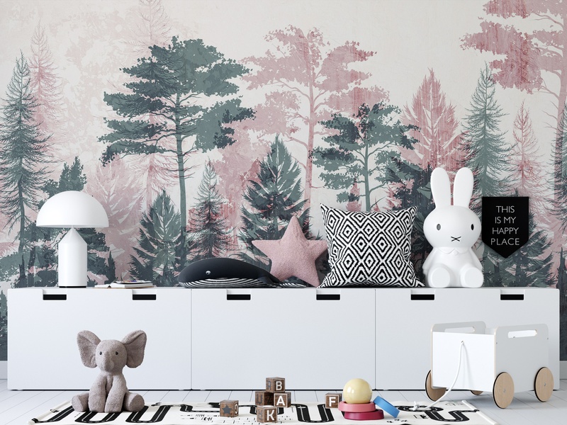 Forest Silhouette - Roza u prostoru