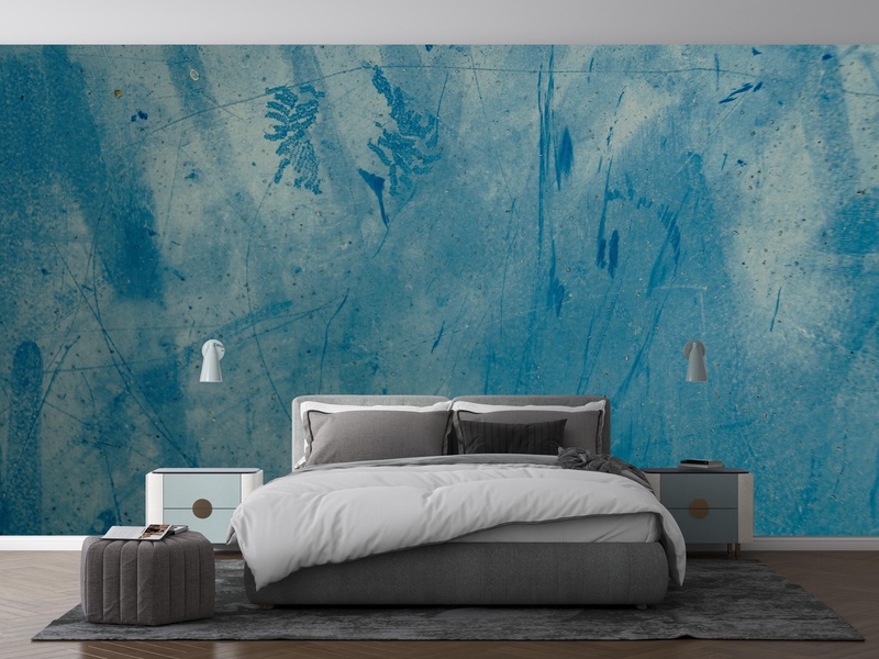 Abstract Blue Art u prostoru