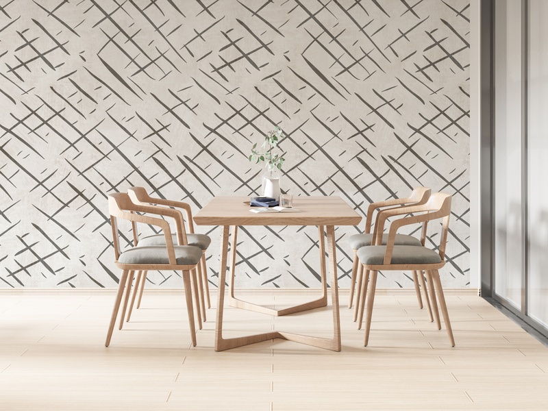 Geometric Cross Pattern u prostoru
