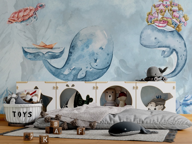 Whimsical Ocean Dreams - Plava u prostoru