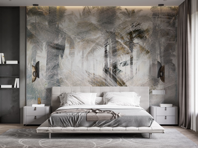 Mystical Palm Forest