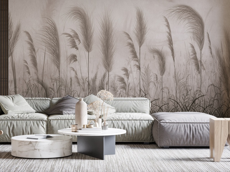 Feathergrass Twilight - Siva u prostoru