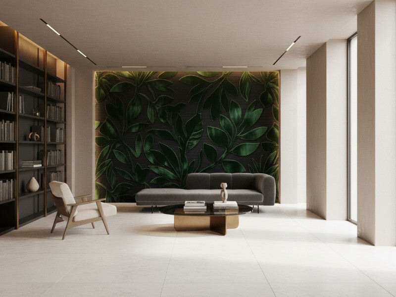 Velvet Foliage u prostoru